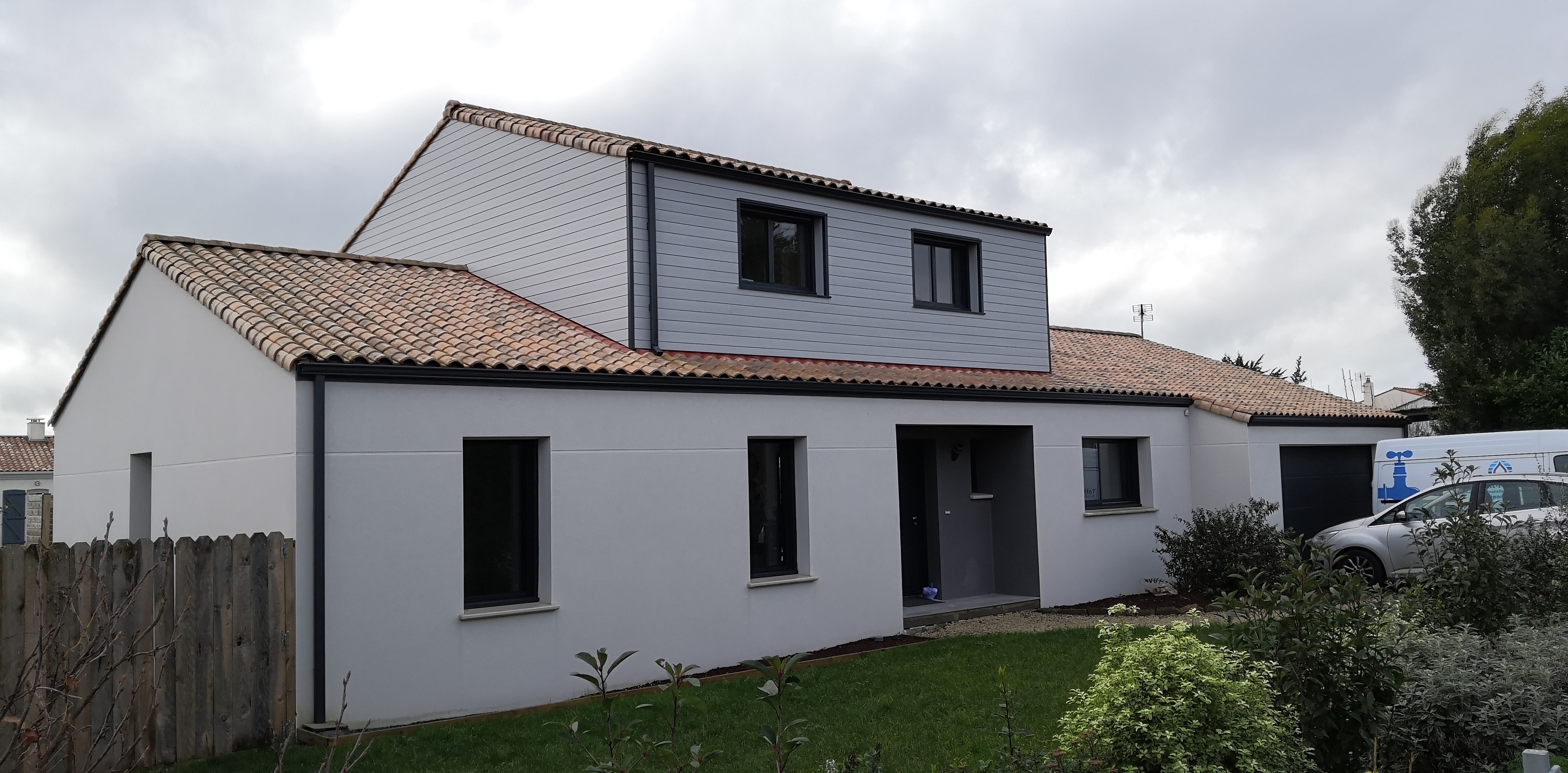 Surélévation de Maison en Bois en Vendée - Les Herbiers - Les Sables d